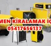 AİRPLUS MAZOTLU ISITICI KİRALAMA