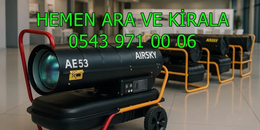 Çorum ve İzmir ve Kırklareli MAZOTLU ISIMAK ELEKTRİKLİ ISITICI KİRALAMA