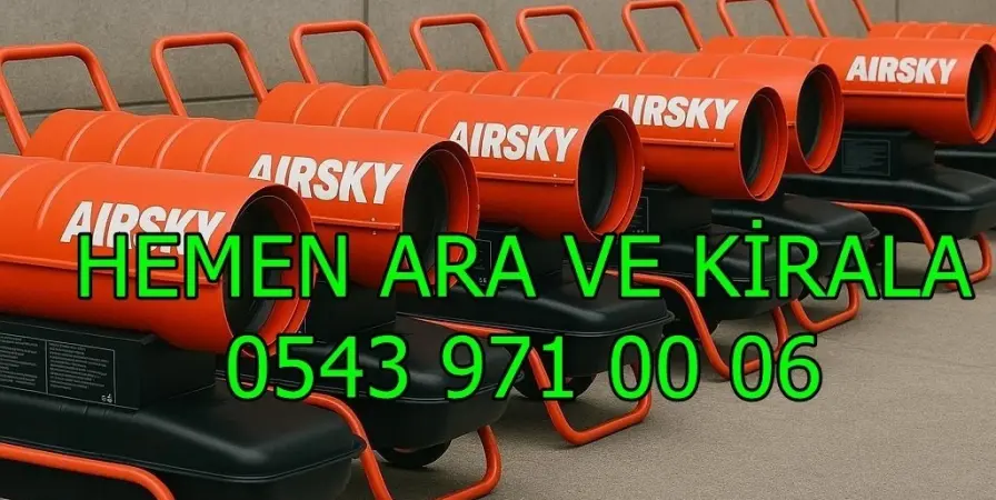 Düzce ve Elazığ ve Giresun MAZOTLU ISIMAK ELEKTRİKLİ ISITICI KİRALAMA