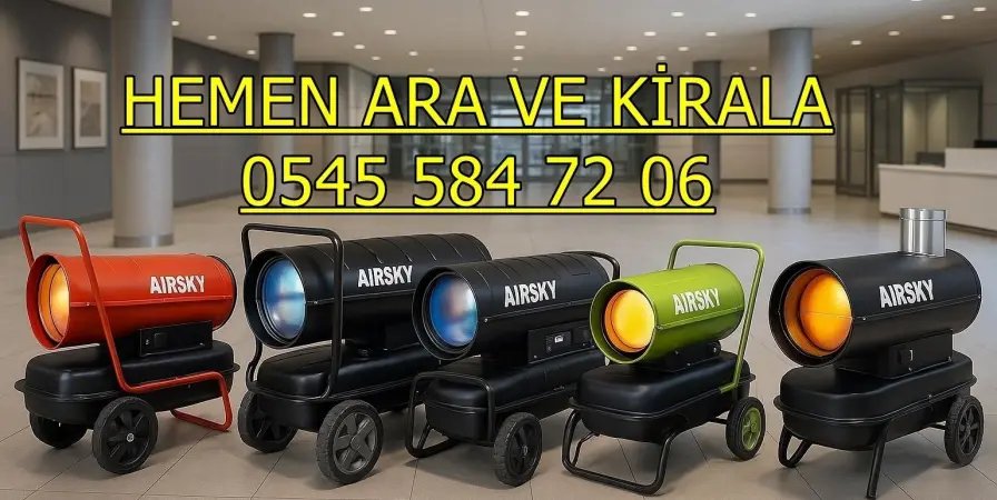 Sivas ve Antalya ve Van MAZOTLU ISIMAK ELEKTRİKLİ ISITICI KİRALAMA